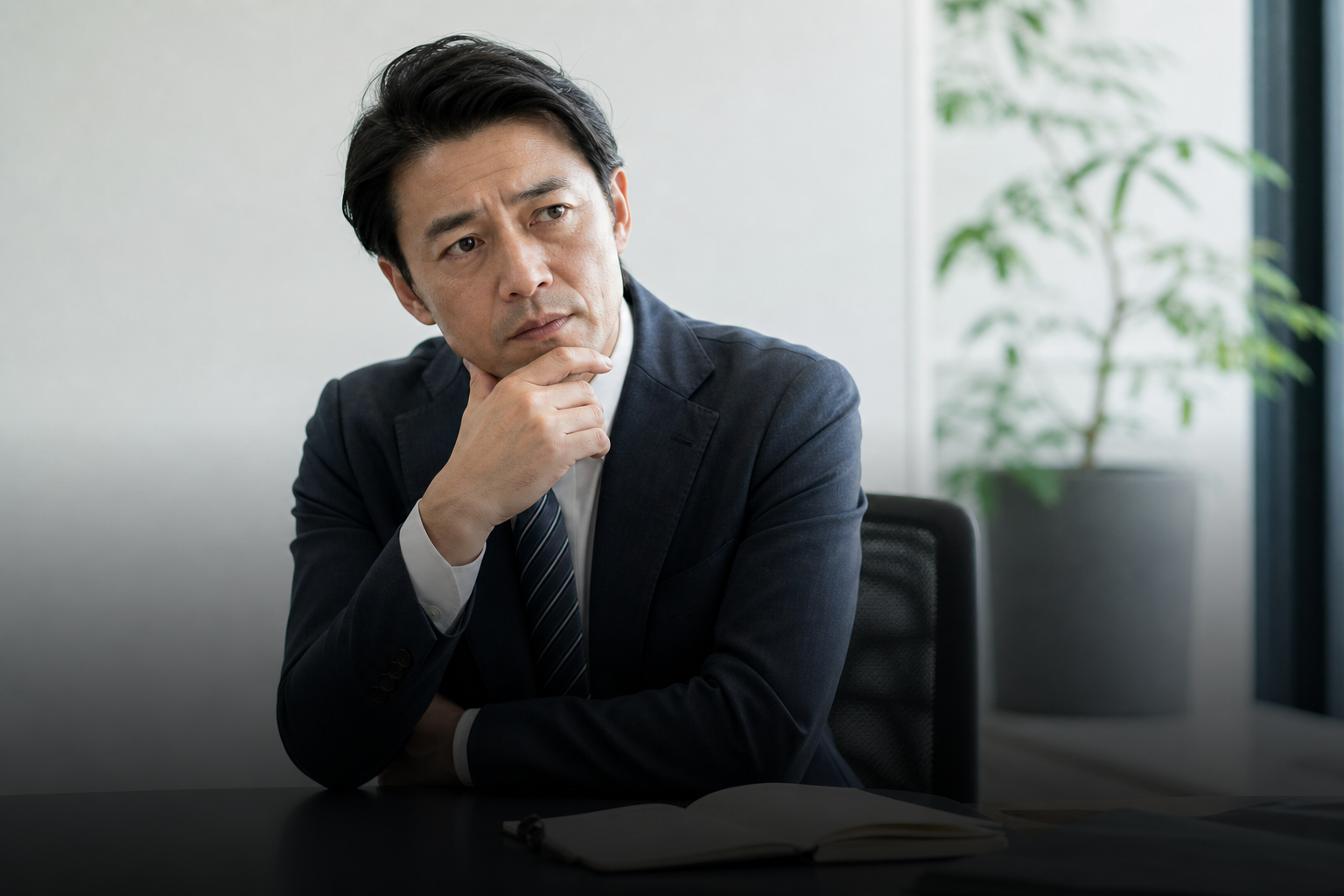 採用しても定着率が低くく悩む40代の日本人男性管理職